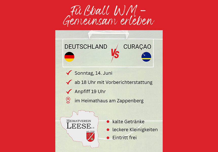 Fußball WM - Gemeinsam erleben